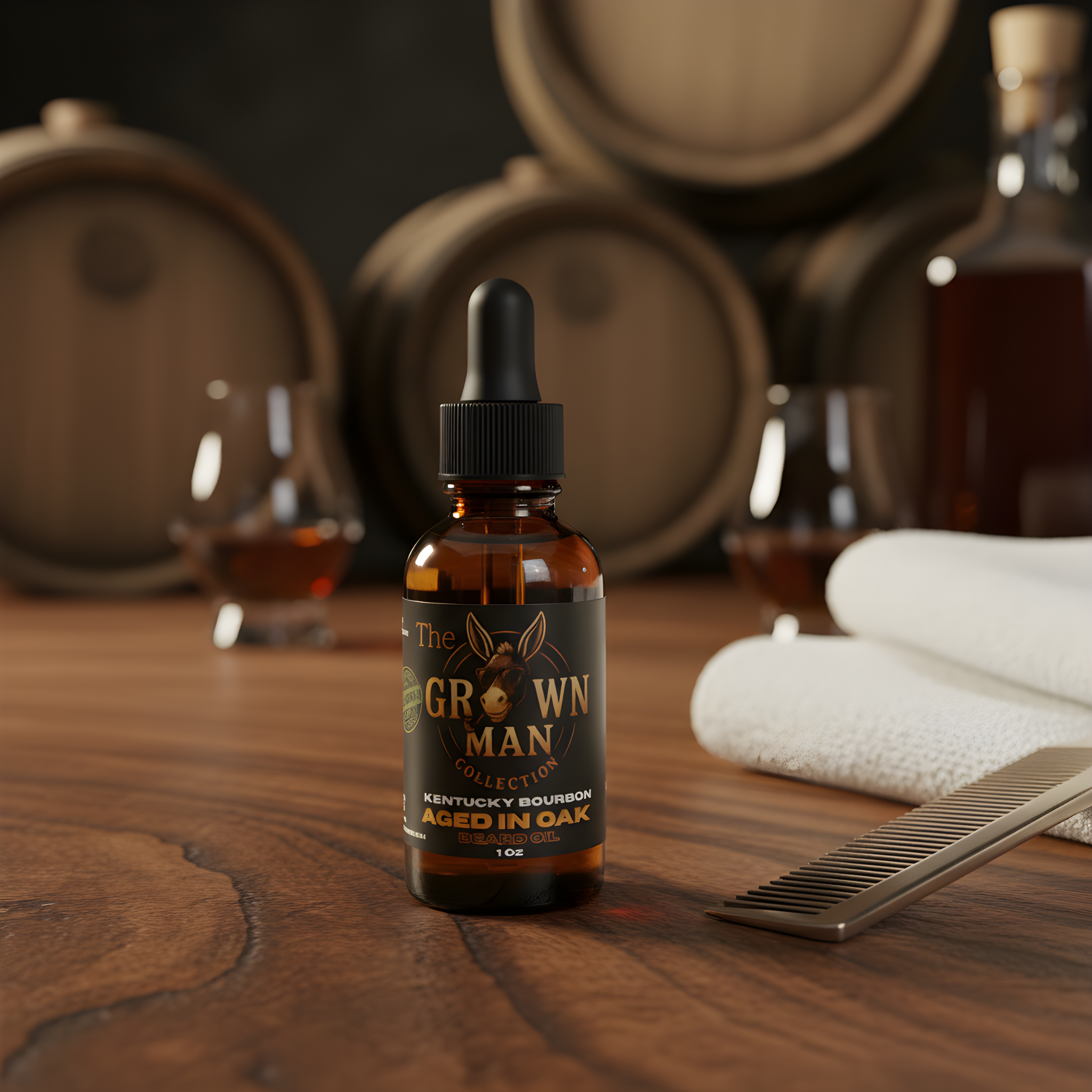 Kentucky Bourbon Aged In Oak